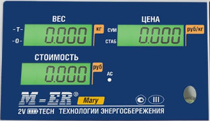 Пленочная панель передняя 223 АС LCD в Астрахани