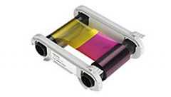 Полноцветная лента (YMCKO) на 500 оттисков с чистящим роликом; для принтера Advent SOLID 700 в Астрахани