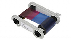 Полноцветная лента  (YMCKOK) для двусторонней печати на 200 оттисков с чистящим роликом в Астрахани